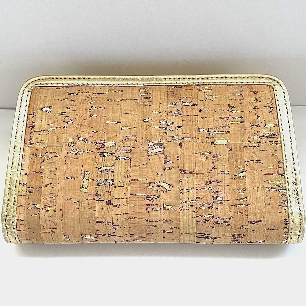 J Crew 100 % Leather lining  mini Hand Held Bag